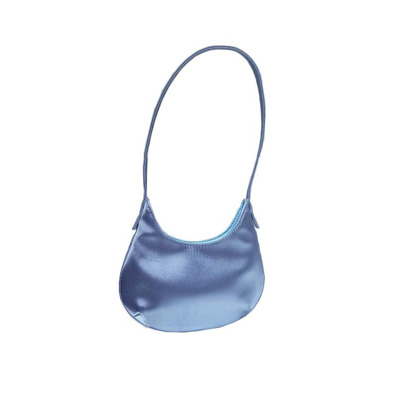 Women's High-grade Portable Underarm Korean Satin Selenodont Armpit Bags