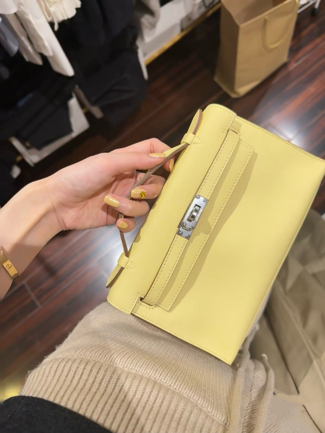 Women's Generation Kelly Mini Genuine Leather Chain Crossbody Bags
