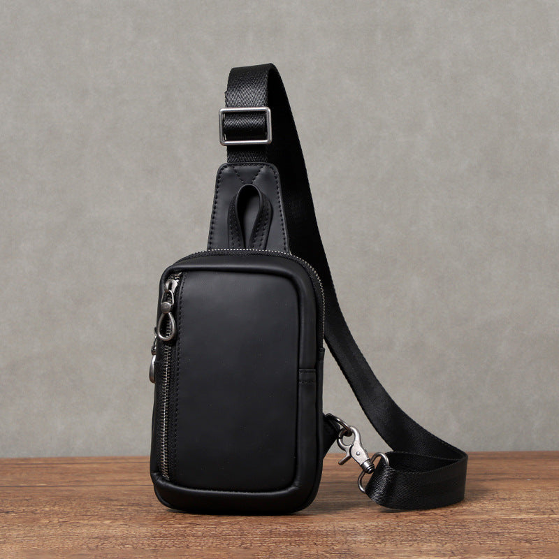 Men's Classic Mini First Layer Cowhide Shoulder Bags