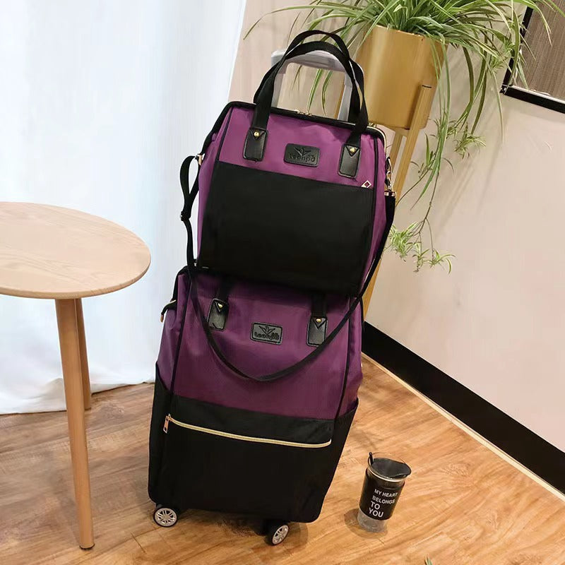 Men's Korean Style Portable Large Capacity Waterproof Travel Bags