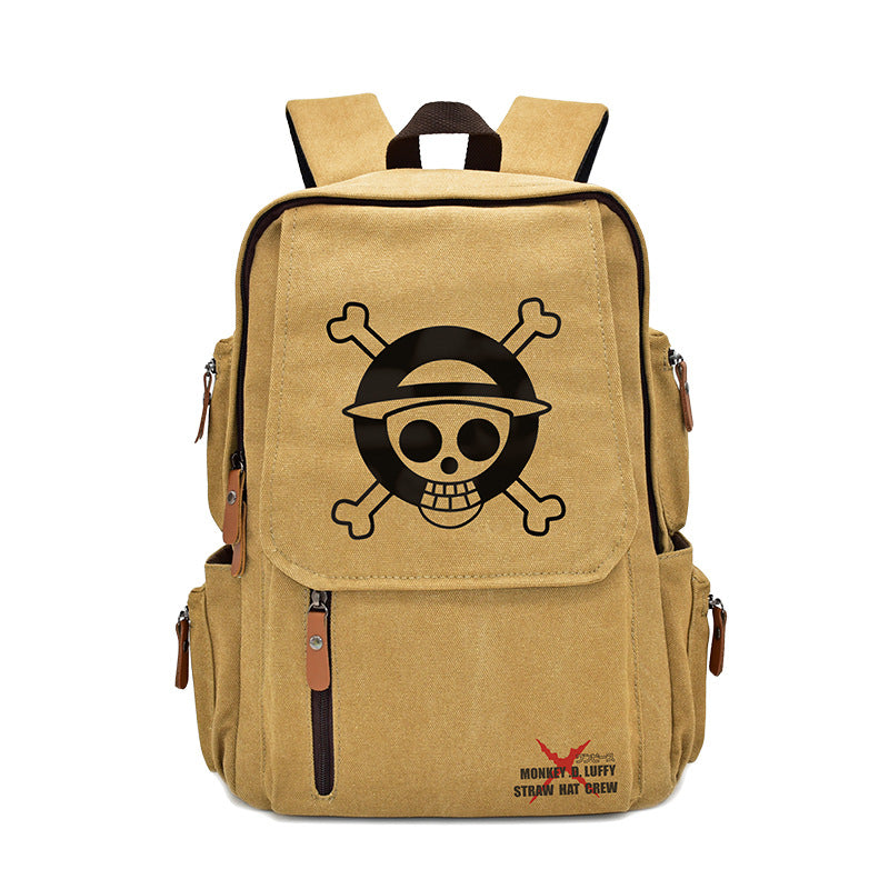 Fire Shadow Totoro One Piece Large Backpacks