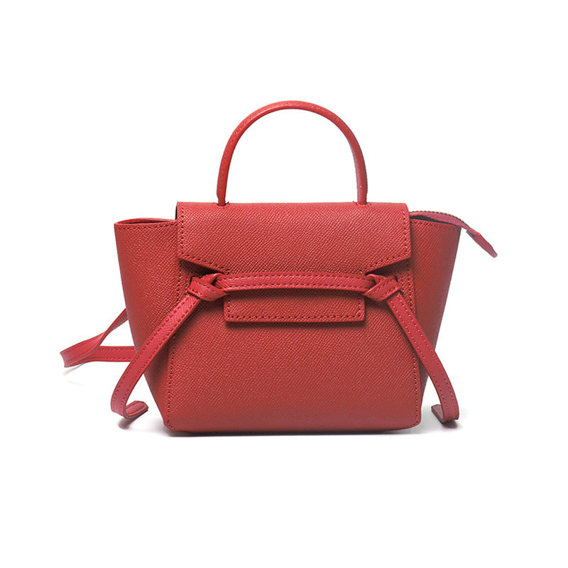 Women's Leather Wen Xi Palm Print Catfish Bags