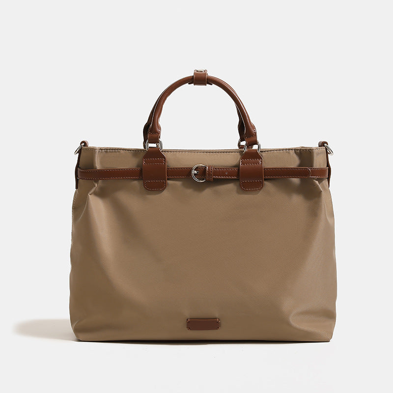 Women's Large Capacity Niche High-grade Computer Commuter Handbags