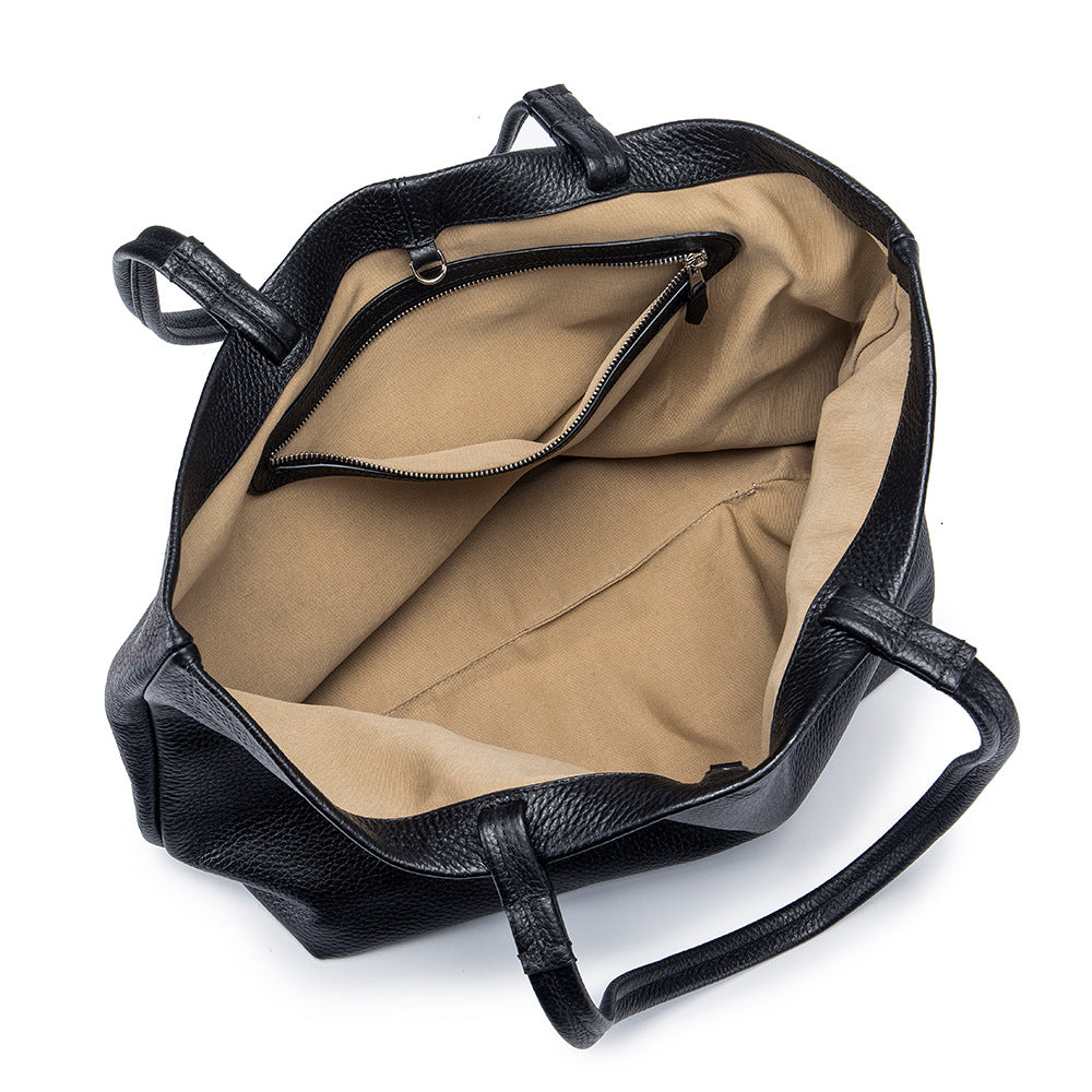 Women's Big Large Capacity Soft Surface High-grade Tote Bags
