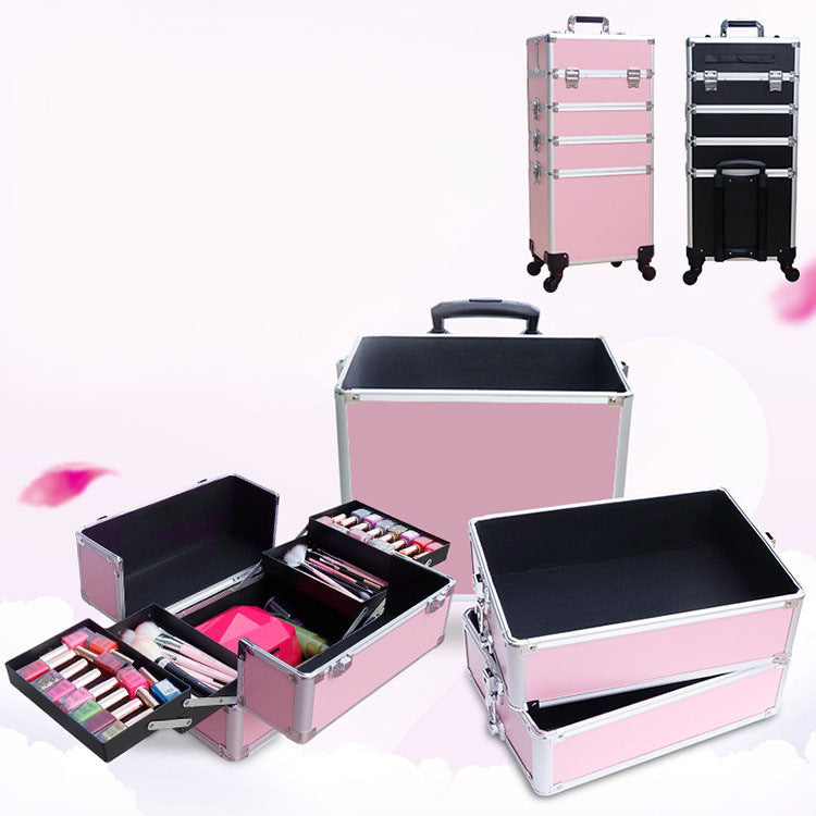 Aluminum Alloy Professional Makeup Fixing Artist Cosmetic Cases