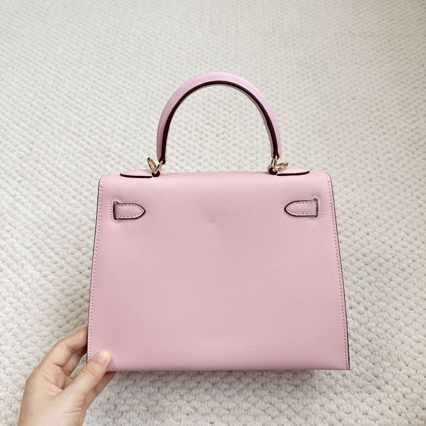 Women's High-grade First Layer Cowhide Kelly Fashion Handbags
