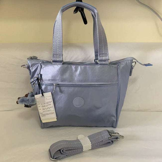 Women's Summer Limited Nylon Canvas Monkey Portable Handbags