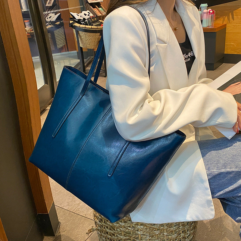 Women's For Business Commute Lightweight Fashion Oil Shoulder Bags