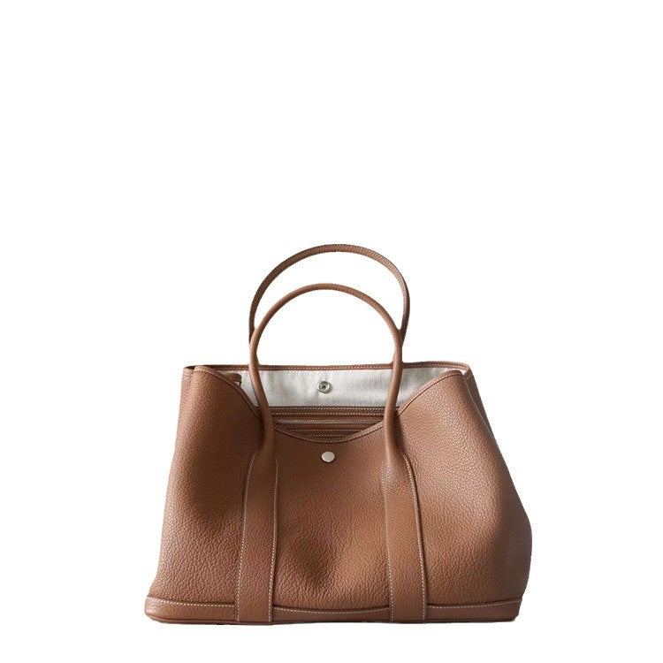 Steel Hardware Imported First Layer Cowhide Shoulder Bags