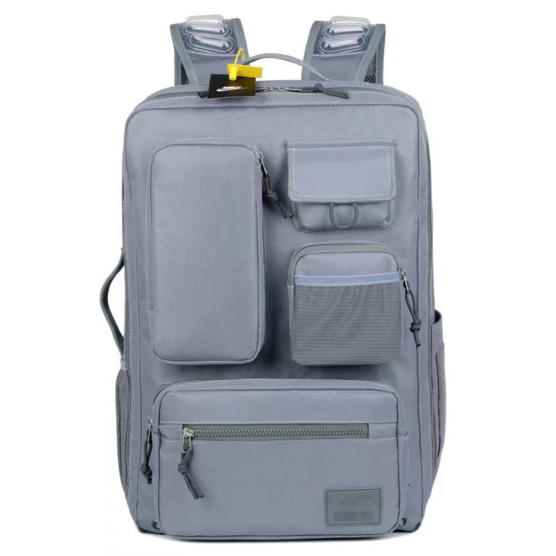 Men's Fashion Air Cushion Three-dimensional Outer Large Backpacks