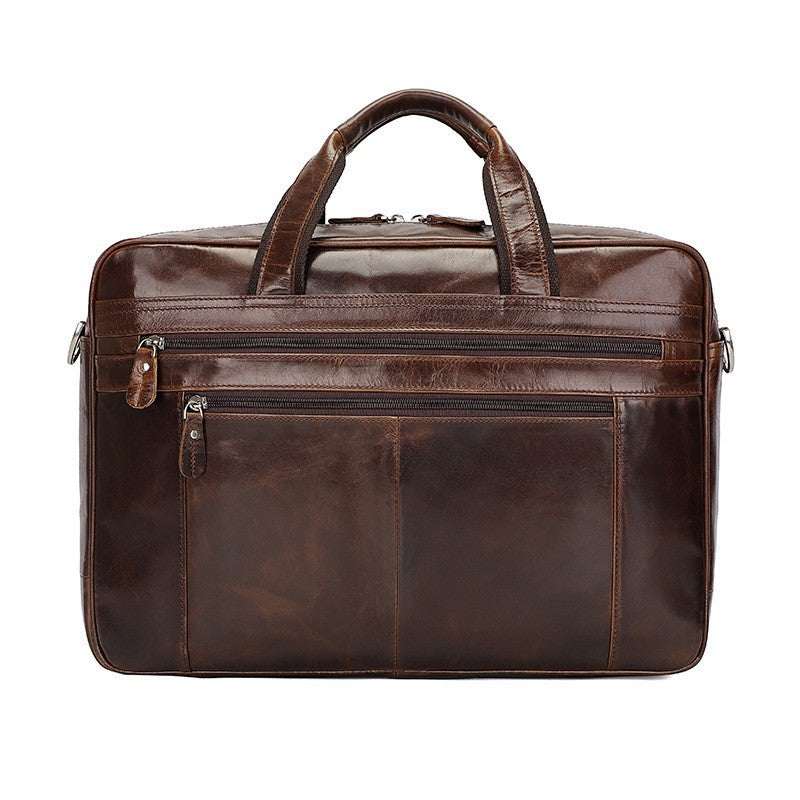 Men's Business Napa Leather Comfortable Texture Men's Handbags