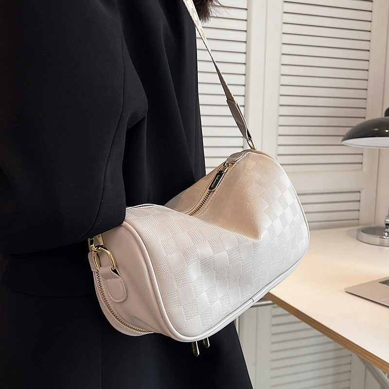 Women's Genuine Leather Commuter Underarm Large Capacity Shoulder Bags