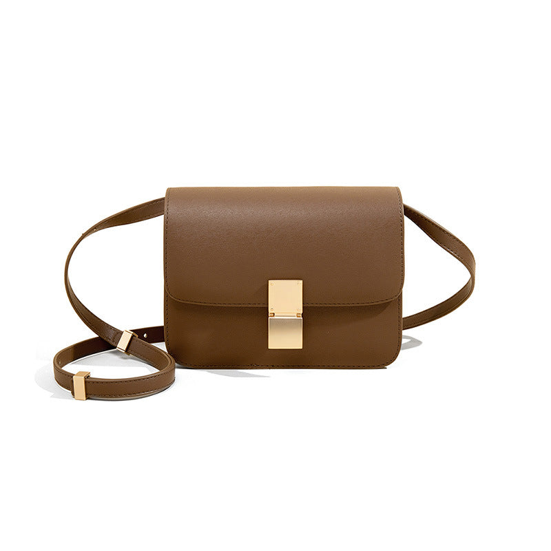 Women's Classic Genuine Leather Summer Fashion Small Square Bags