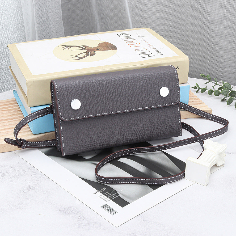 Women's High-grade Cowhide Palm Print Fashion Genuine Bags
