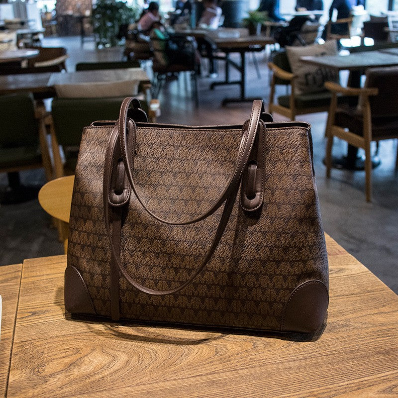Women's Fashionable Easy Matching Simple Portable Large Bags