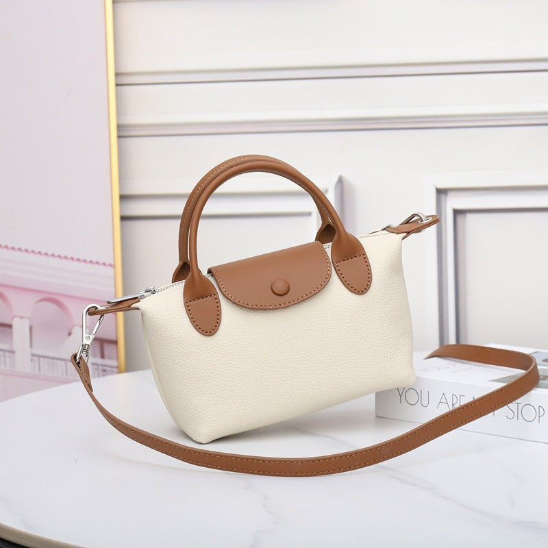 Women's First Layer Cowhide Leather Fashion Genuine Crossbody Bags