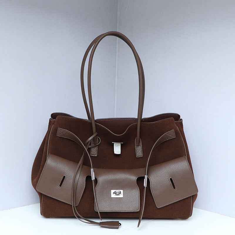 Women's Wings Style Large Capacity Neutral Motorcycle Shoulder Bags
