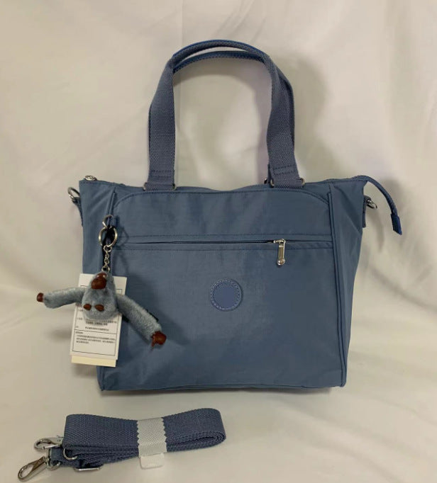 Women's Summer Limited Nylon Canvas Monkey Portable Handbags
