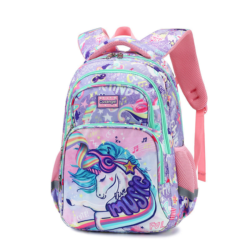 Children's Classy Fashion Primary Grade Offload Elementary School Students' Schoolbags