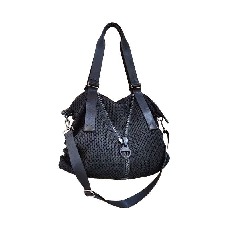 Women's Nylon Net Cloth Large Capacity Trend Shoulder Bags