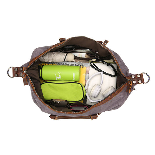 Vintage Large Capacity Contrast Color Fashion Bags