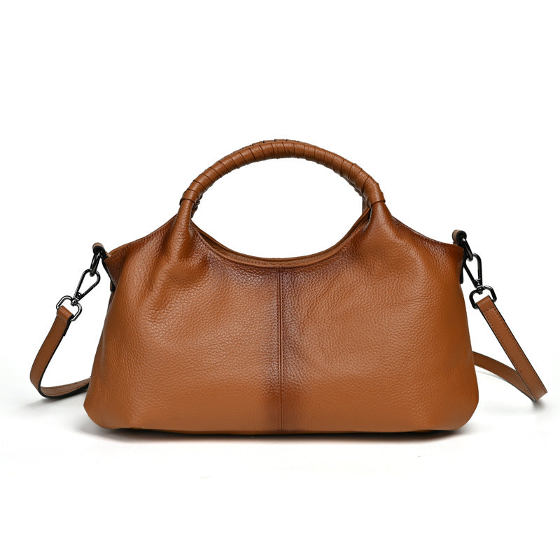 Women's Vintage Leather Soft Large Capacity Tote Bags
