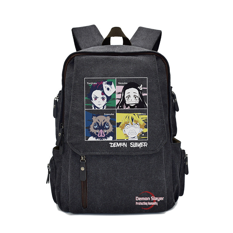 Attack Giant Wings Of Freedom Ghost Middle School Students' Schoolbags