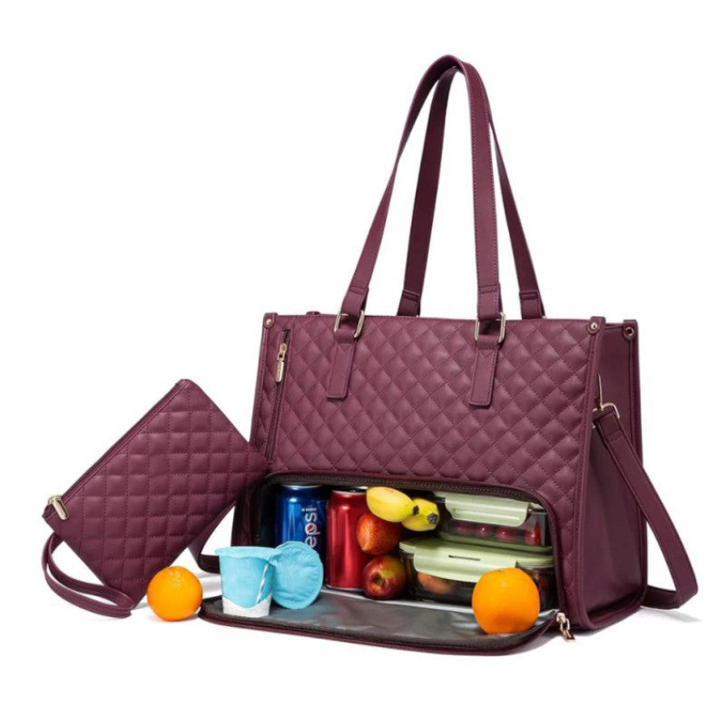 Women's Lunch Thermal Insulation Box Large Computer Tote Bags