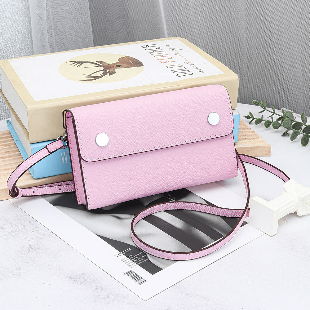 Women's High-grade Cowhide Palm Print Fashion Genuine Bags