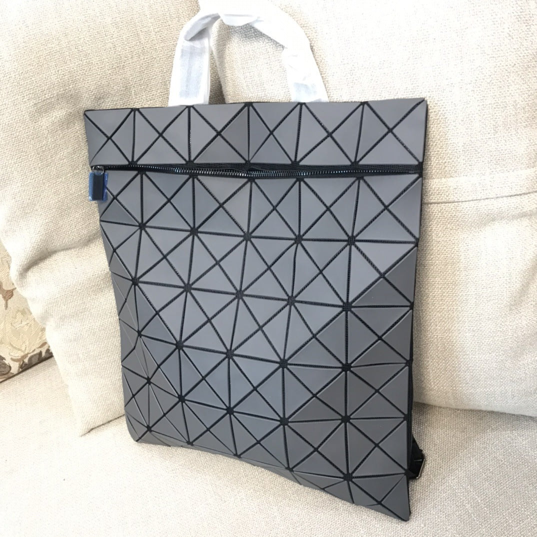 Women's & Men's & Life Original Rhombus Frosted Computer Backpacks