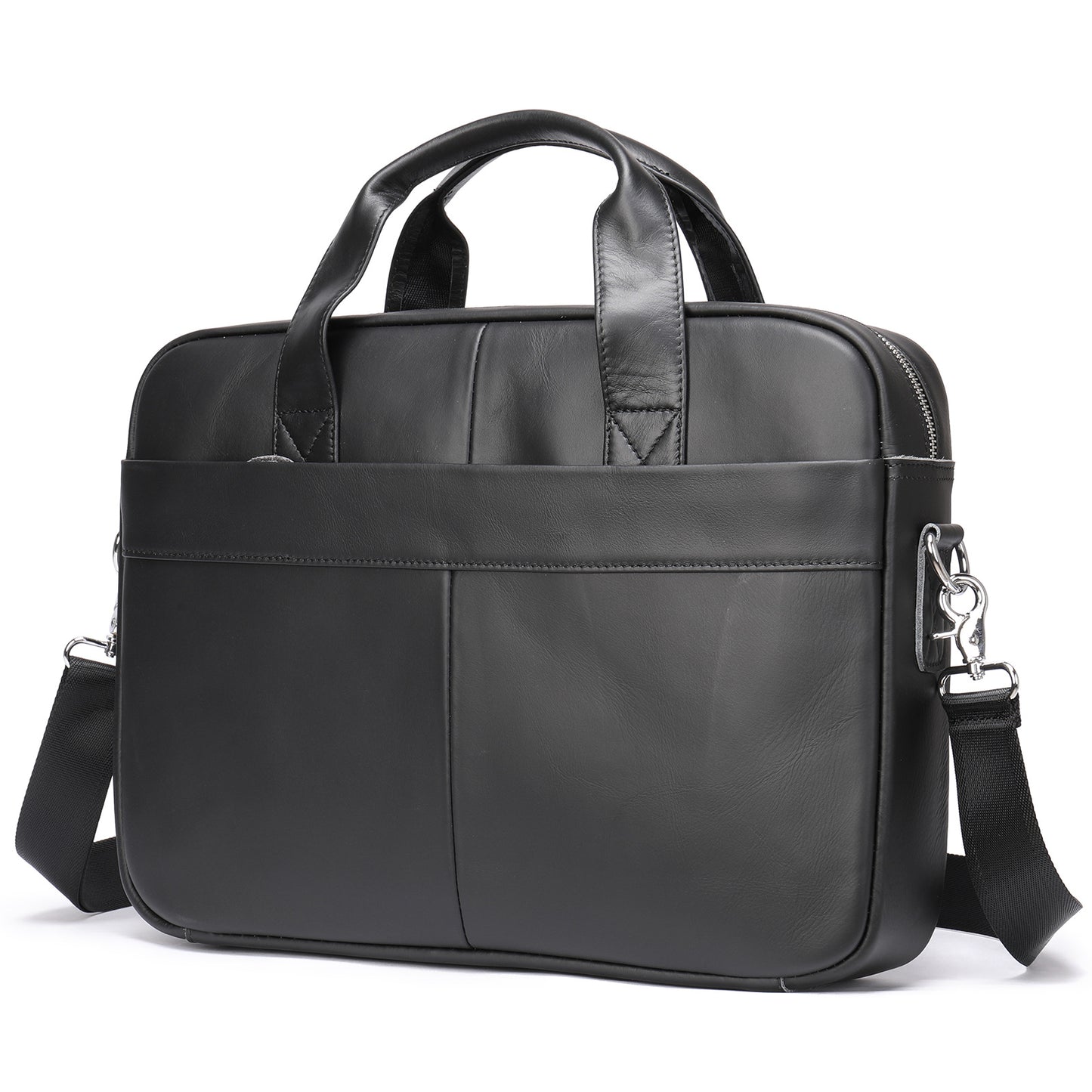 Men's Leather First Layer Cowhide Computer File Men's Briefcases