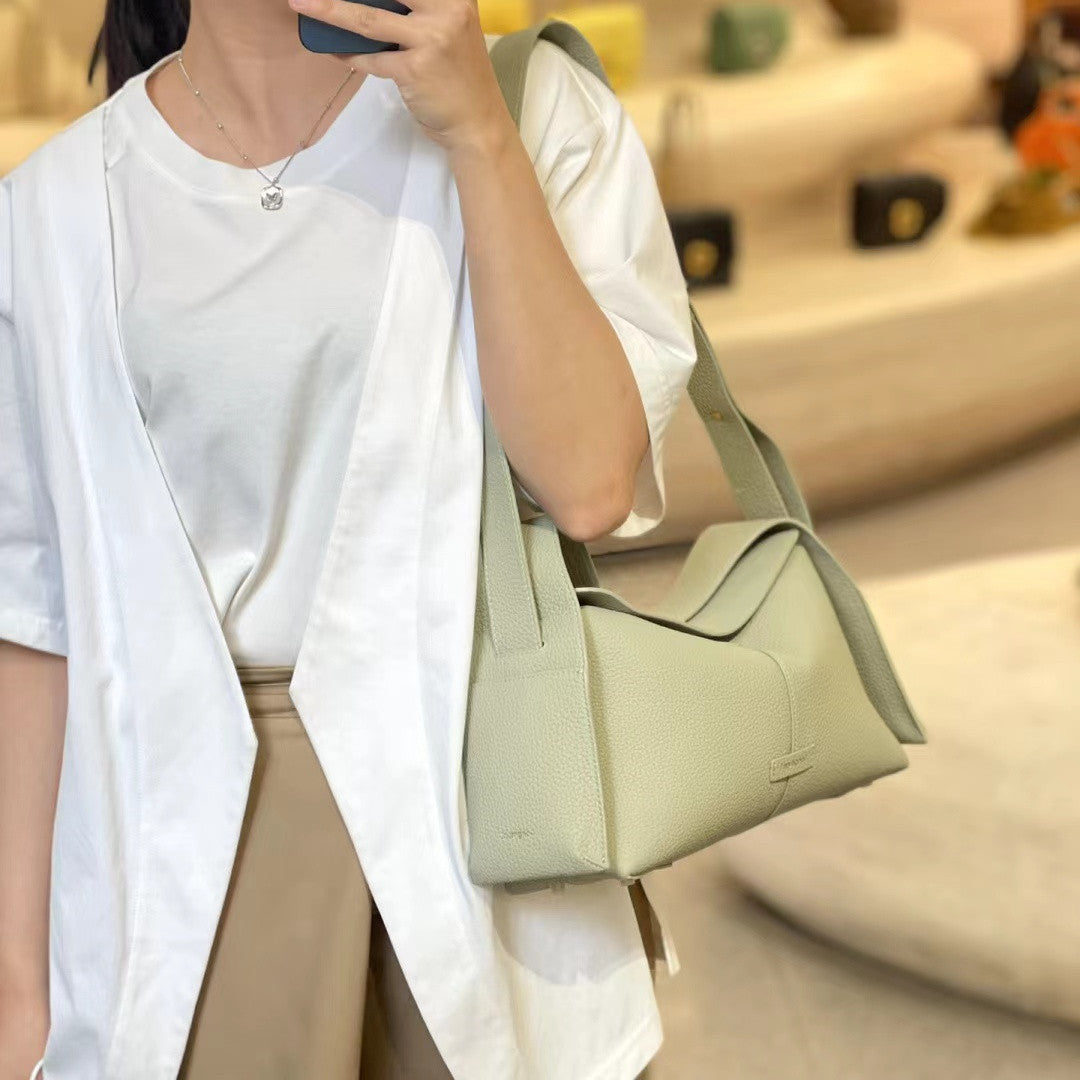 Women's Hanging Series Roof Medium Size Portable Handbags