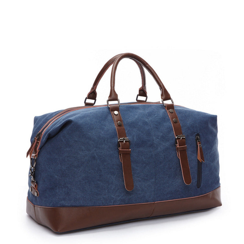 Retro Large Capacity Canvas Traveling Hand-held Travel Bags