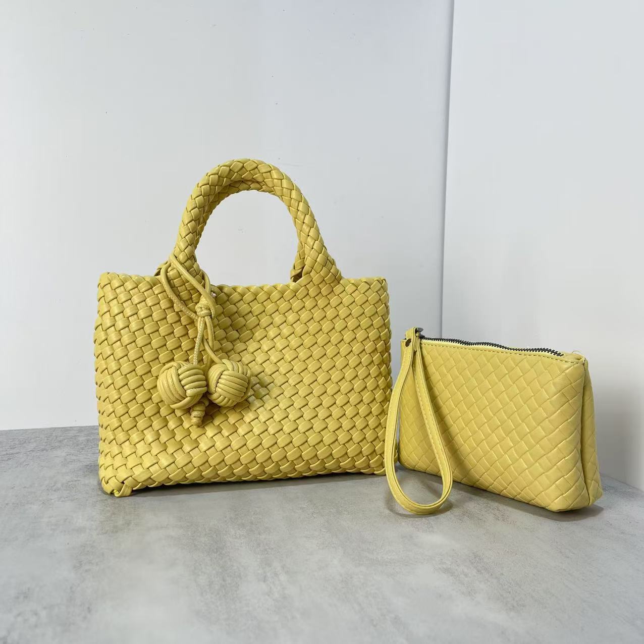 Women's Vegetable Basket Handmade Hand Carrying Leisure Shoulder Bags