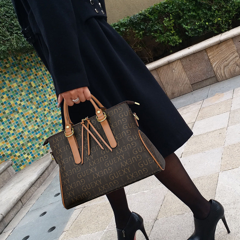 Women's Presbyopic Fashion Textured Large Capacity Bags