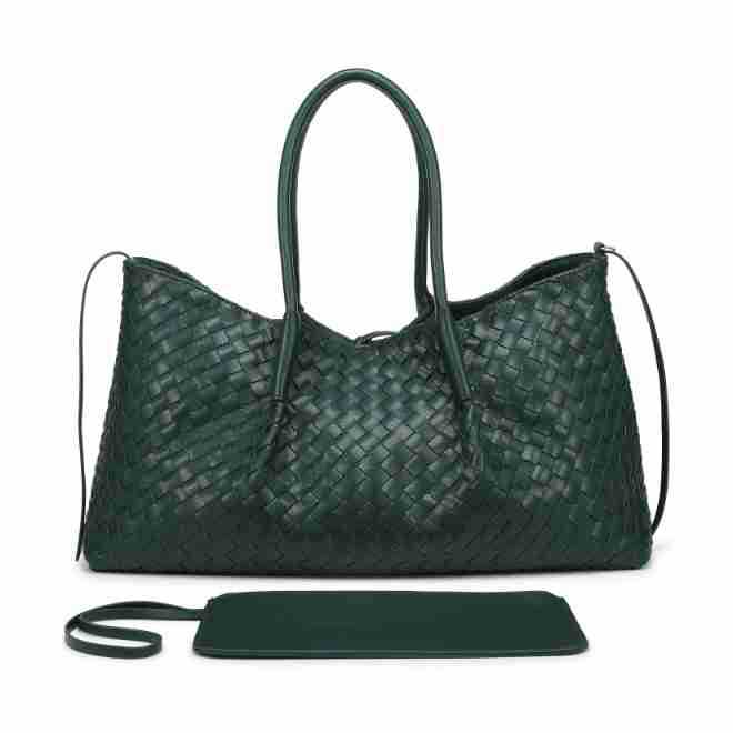 Slouchy Hand-woven Portable Large Capacity Mummy Shoulder Bags