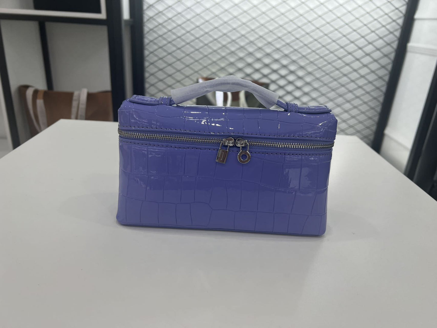 Women's Lunch Box Genuine Leather Portable For Bags