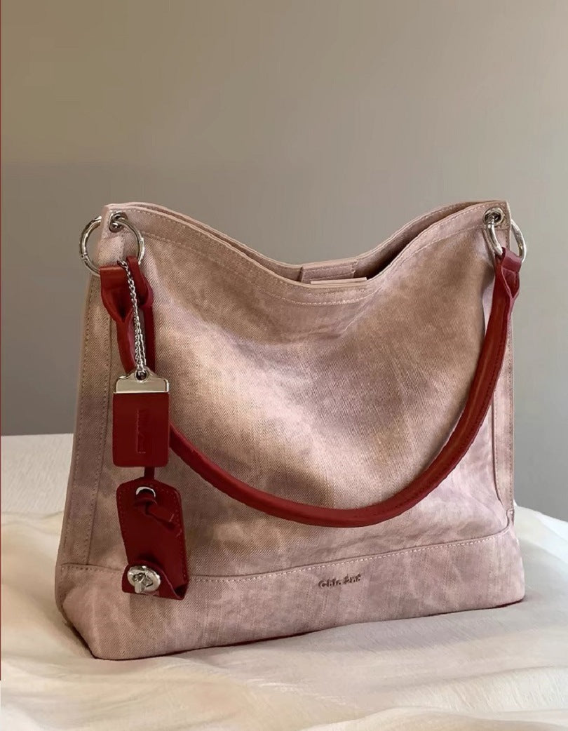 Women's Style Dry Rose Blooming Large Capacity Bags