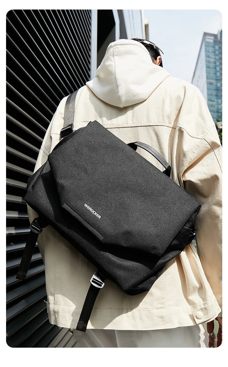 Men's Comfortable Mechanical Style Version Trendy Men's Messenger Bags