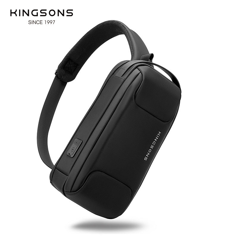 Men's Business Waterproof Upright High Quality Trendy Men's Chest Bags