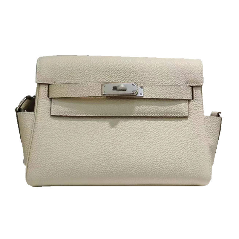 Layer Cowhide Kelly Versatile Retro High-grade Crossbody Bags