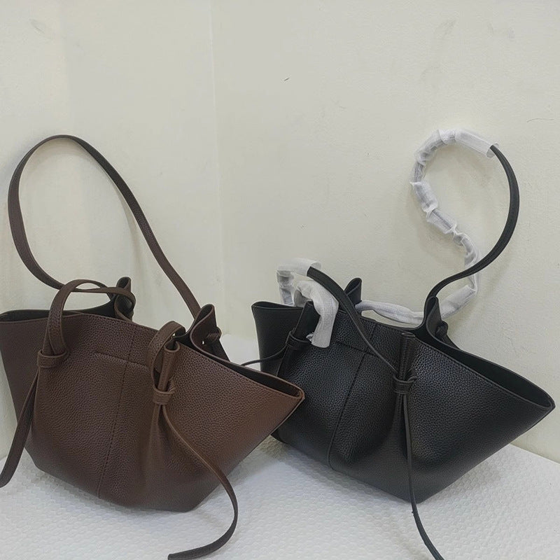 Women's Leather Large Capacity Portable Wings Style Tote Bags
