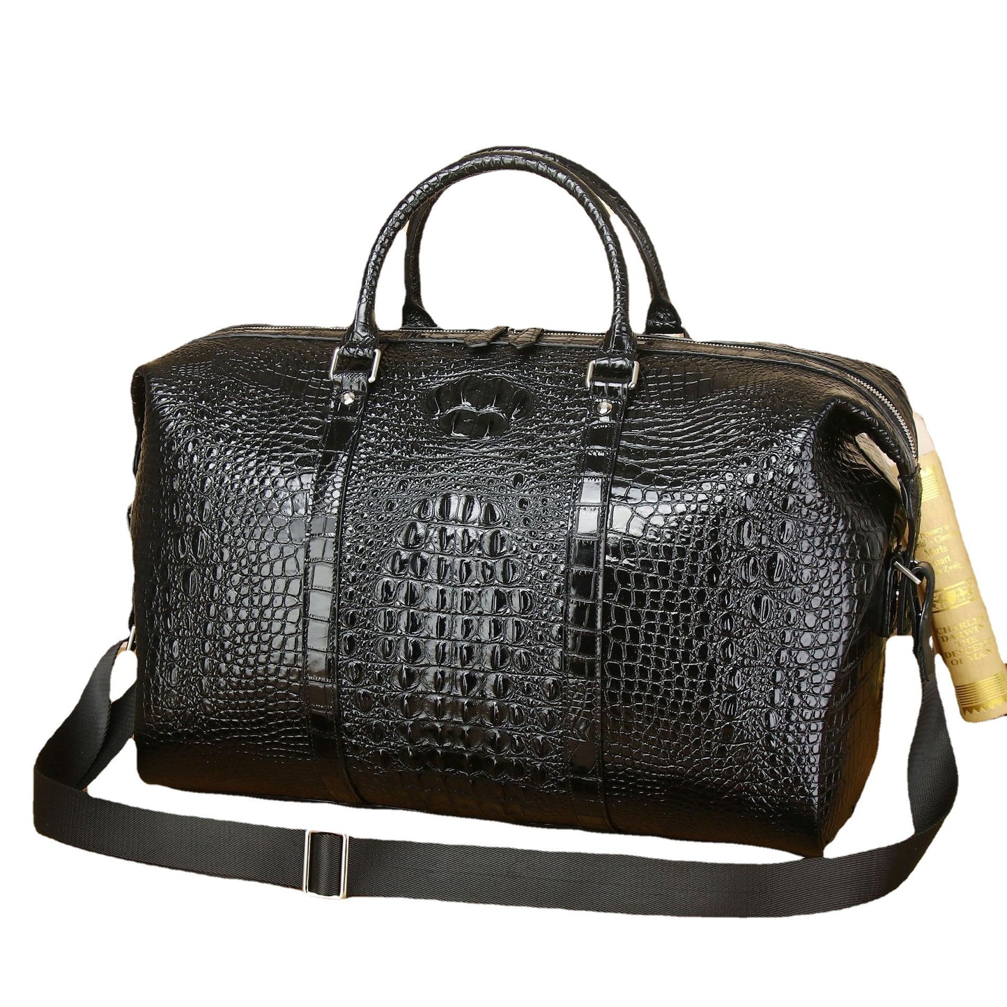 Men's Pattern Traveling Large Capacity Clutch Business Travel Bags