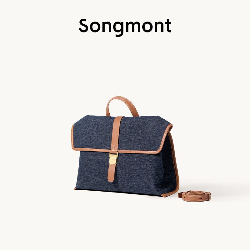Popular Innovative With Song Denim Series Shoulder Bags
