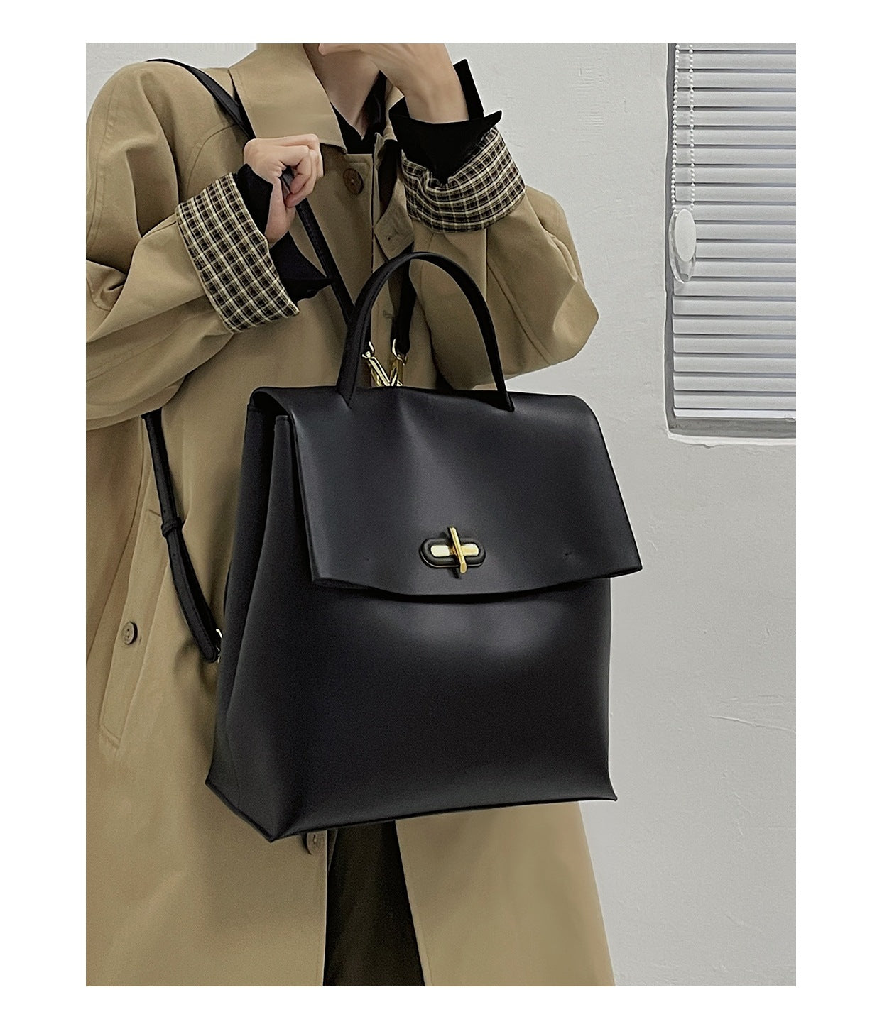 Women's Design High-grade Leather Korean Large Capacity Shoulder Bags