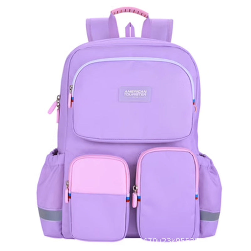 Rest Assured Primary Korean Style Burden Elementary School Students' Schoolbags