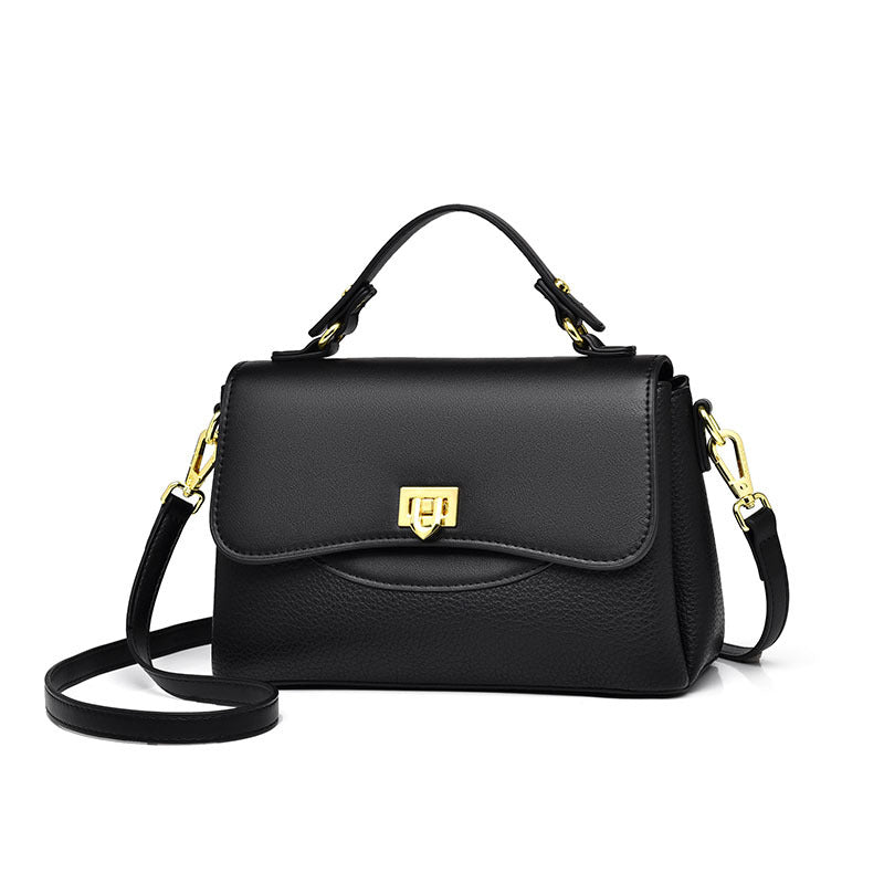 Women's Brown High Sense Large Capacity Portable Crossbody Bags
