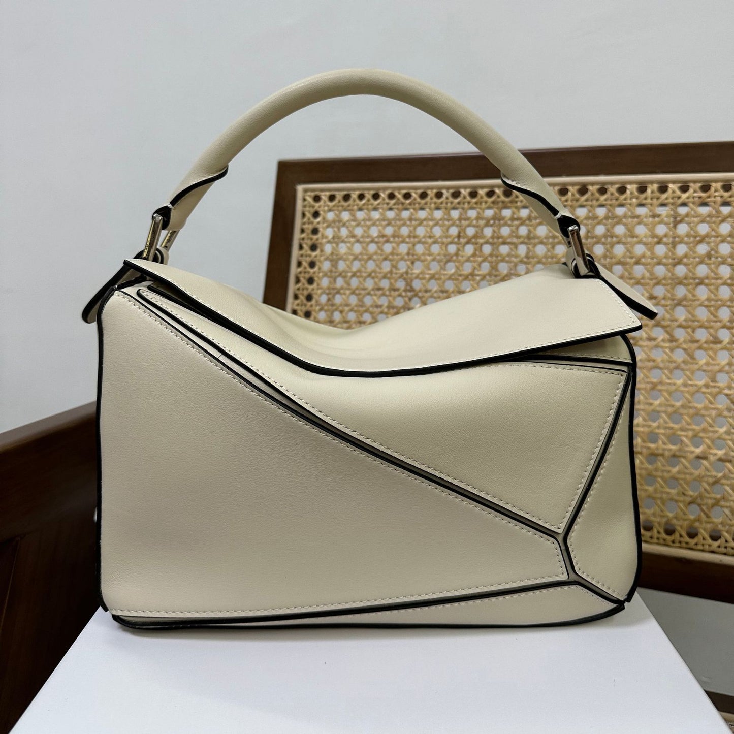 Women's Trendy Geometric Rhombus Contrast Color Advanced Crossbody Bags