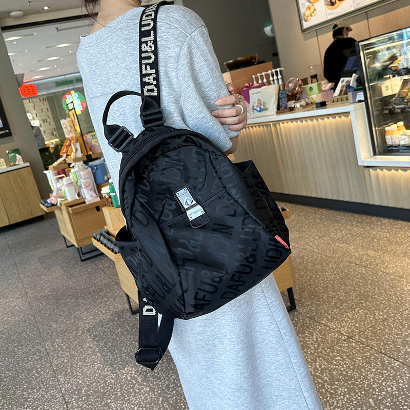 Women's Large Capacity Thickened Waterproof Oxford Cloth Backpacks
