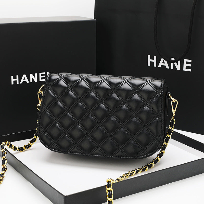 Women's Style Diamond Western Texture Chain Shoulder Bags